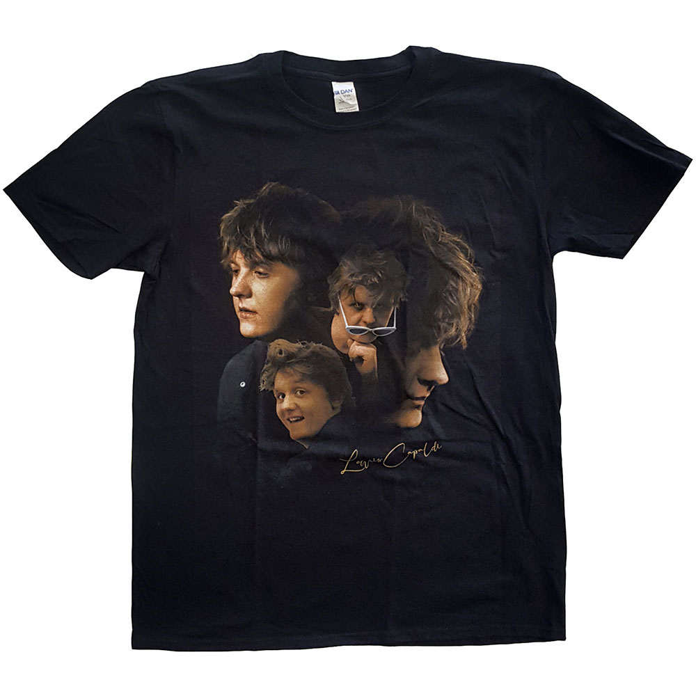 Lewis Capaldi - Photo Montage Heren Tshirt - Zwart